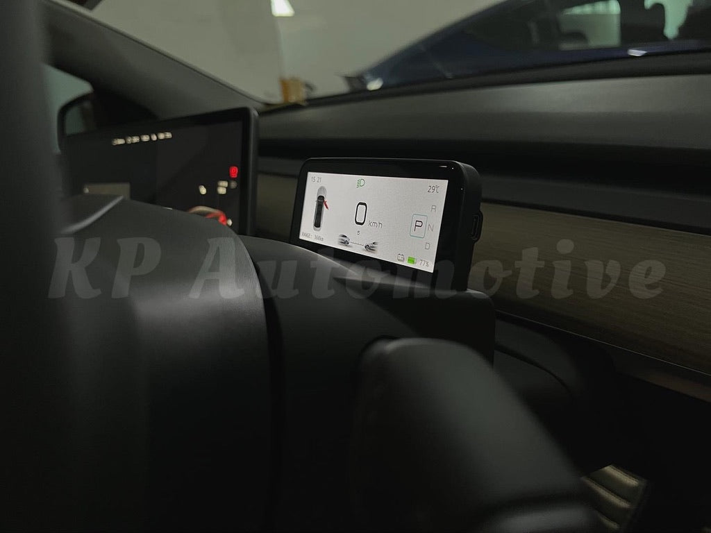 Ultra Mini Screen Display for Model 3/Y – KP Automotive
